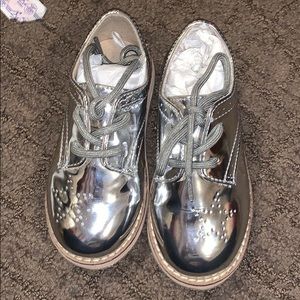 Silver Oxfords